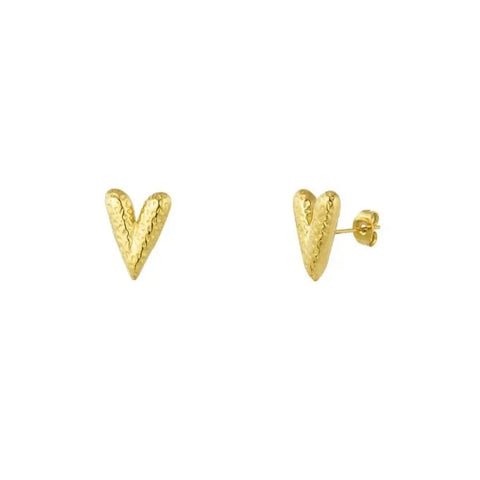 Heart Studs