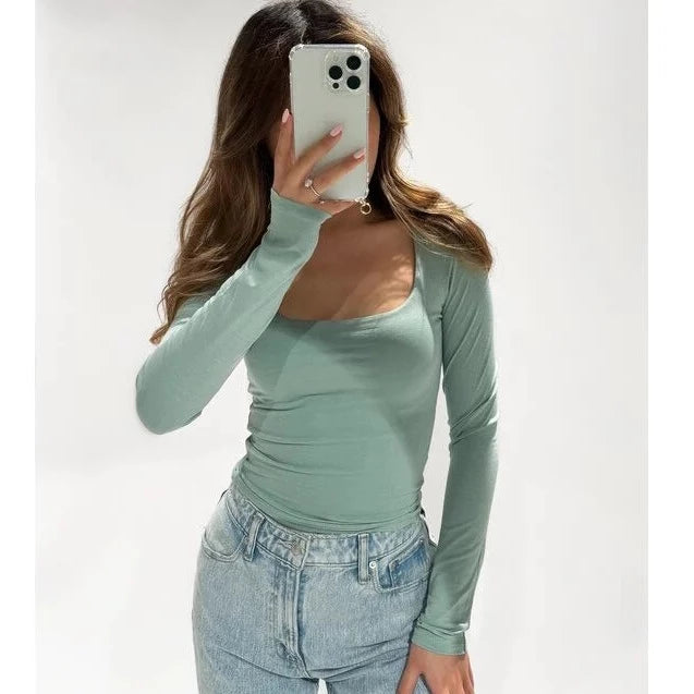 Mila Skim Top - Mint