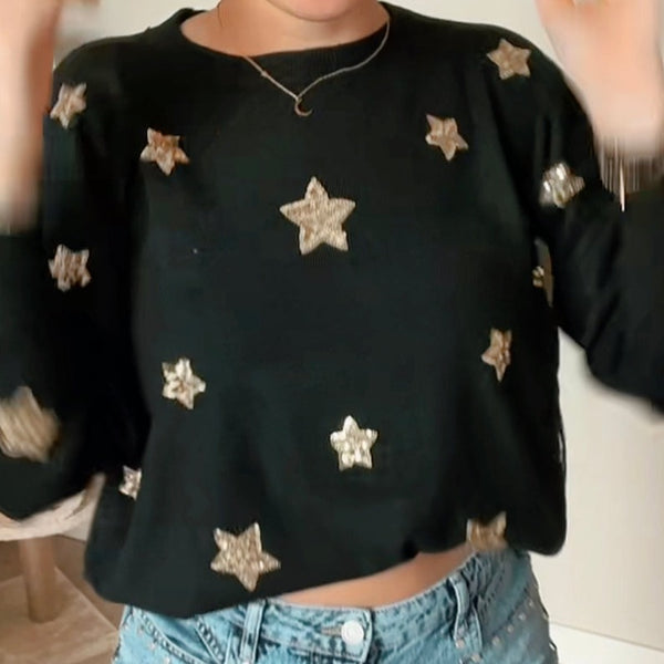 Golden Star Sweater